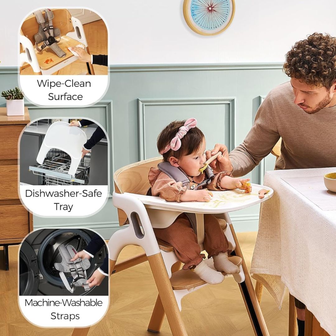 5 in 1 Toddler High Chair