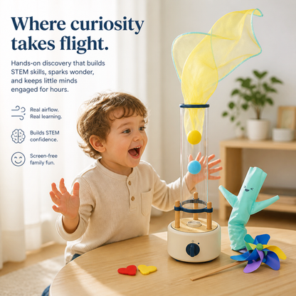 Kids Stem Toy Wind Play