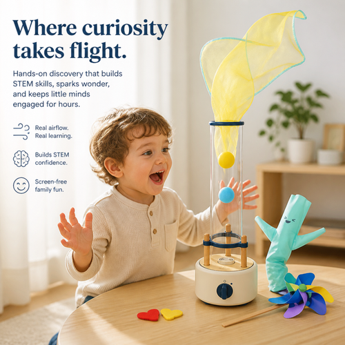 Kids Stem Toy Wind Play