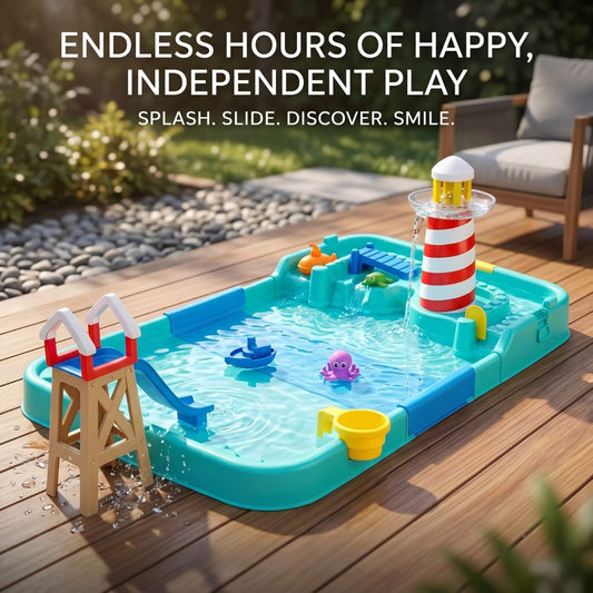 2 in 1 Kids Water Splash Table