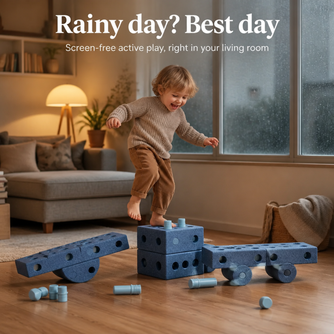 Lightweight open-ended play blocks