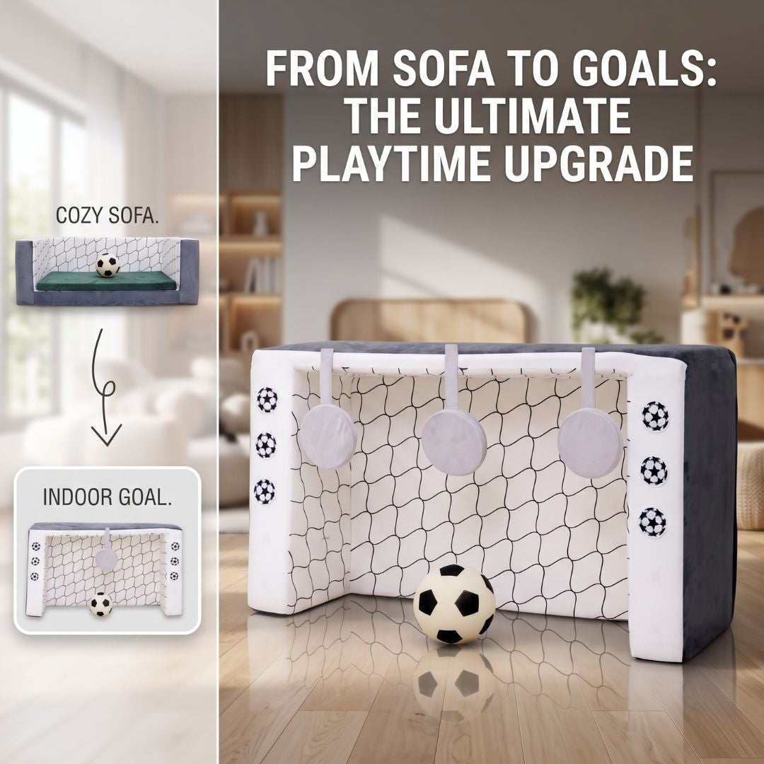 2 in 1 Kids Soccer Couch