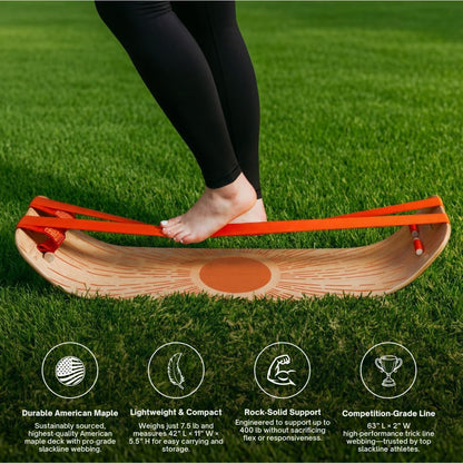 2-in-1 Balance Slackboard