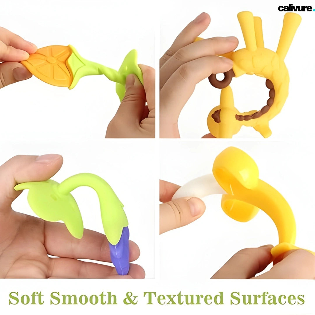 Toddler Calming Fruit Toy For Teeth