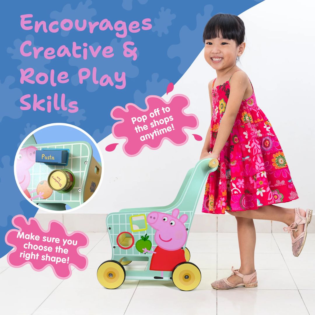 Peppa Pig Toddler Push Cart