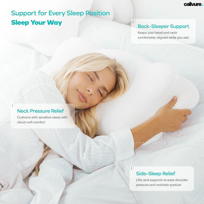 Premium Cloud Align Pillow + Free Pillow Case