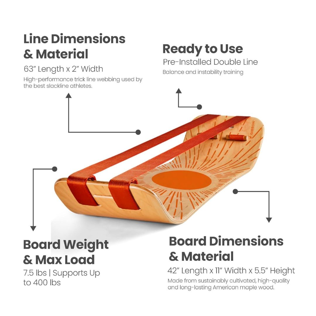 2-in-1 Balance Slackboard