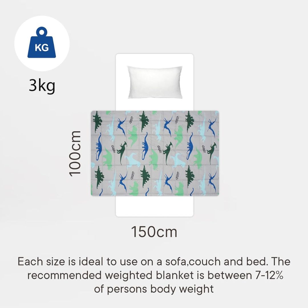 Dinosaur Kids Anxiety Blanket