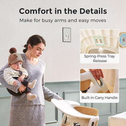 5 in 1 Toddler High Chair