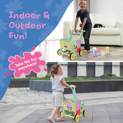 Peppa Pig Toddler Push Cart