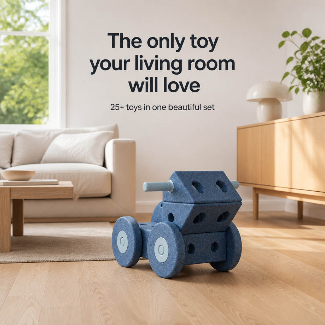 Lightweight open-ended play blocks